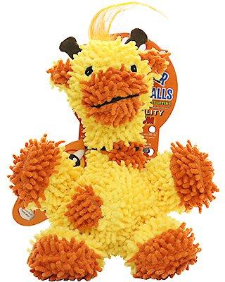 Show full view: Mighty MicroFiber Giraffe Plush Dog Toy, Small slide 4 of 7