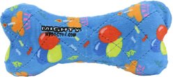 Mighty No Stuff Bone Dog Toy, Blue, Medium slide 1 of 4