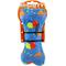 Show in main carousel: Mighty No Stuff Bone Dog Toy, Blue, Medium slide 4 of 4