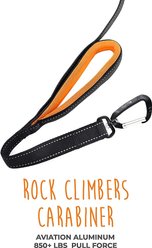 Mighty Paw 2.0 Neoprene Dual Handle HandleX2 Dog Leash, 72-in, Black slide 2 of 8