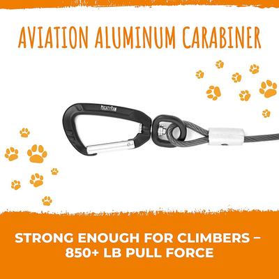 Show full view: Mighty Paw Chew Proof Dog Car Safety Belt, 32-in slide 6 of 11