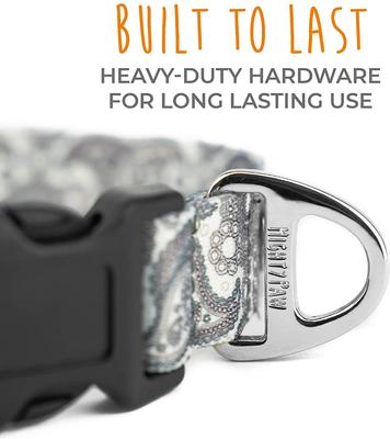 Show full view: Mighty Paw Designer Paisley Dog Collar, X-Small slide 6 of 10