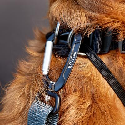 Show full view: Mighty Paw Dog Vehicle Safety Belt, Grey/Green slide 7 of 9