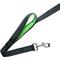 Show in main carousel: Mighty Paw HandleX2 Nylon Reflective Dog Leash, Grey & Green, 6-ft long, 1-in wide slide 5 of 10