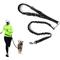 Show in main carousel: Mighty Paw Hands Free Nylon Bungee Dog Leash Set, Black, 36-in slide 9 of 9