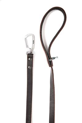 Show full view: Mighty Paw Leather Dog Leash, 6-ft long slide 3 of 7