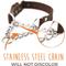 Show in main carousel: Mighty Paw Leather Martingale Dog Collar, Small slide 4 of 5