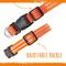 Show in main carousel: Mighty Paw LED Dog Collar, Orange, Small slide 4 of 10
