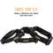 Show in main carousel: Mighty Paw Nylon Martingale Cinch Dog Collar, Black, Large slide 4 of 10