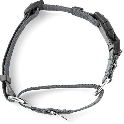 Show full view: Mighty Paw Nylon Martingale Cinch Dog Collar, Grey, Large slide 5 of 10