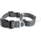 Show in main carousel: Mighty Paw Nylon Martingale Cinch Dog Collar, Grey, Large slide 7 of 10