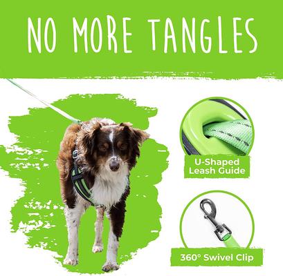 Show full view: Mighty Paw Retractable 2.0 Dog Leash, Green, Lite slide 5 of 10