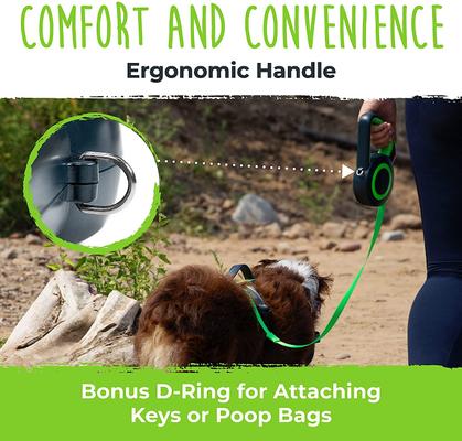 Show full view: Mighty Paw Retractable 2.0 Dog Leash, Green, Lite slide 8 of 10