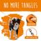 Show in main carousel: Mighty Paw Retractable 2.0 Dog Leash, Orange, Standard slide 5 of 10