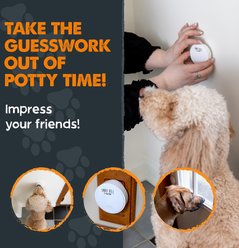 Mighty Paw Smart Bell 2.0 Potty Training Dog Doorbell, White, 1 count slide 2 of 9
