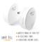 Show in main carousel: Mighty Paw Smart Bell 2.0 Potty Training Dog Doorbell, White, 2 count slide 6 of 13