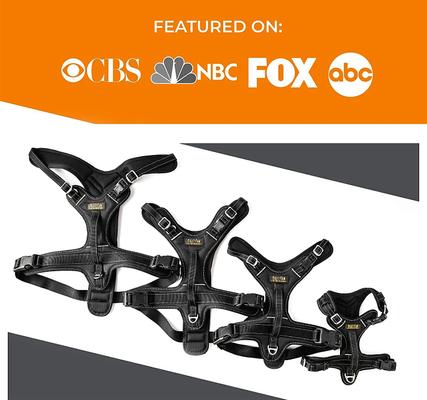 Show full view: Mighty Paw Sport 2.0 Dog Harness, Black, Large slide 6 of 9