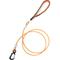 Show in main carousel: Mighty Paw Stainless Steel Chew Proof Cable Leash, 6-ft long, Orange slide 1 of 10