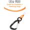 Show in main carousel: Mighty Paw Stainless Steel Chew Proof Cable Leash, 6-ft long, Orange slide 3 of 10
