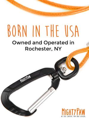 Show full view: Mighty Paw Stainless Steel Chew Proof Cable Leash, 6-ft long, Orange slide 9 of 10