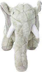 Mighty Safari Elephant Squeaky Plush Dog Toy, Grey slide 2 of 4