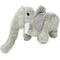 Show in main carousel: Mighty Safari Elephant Squeaky Plush Dog Toy, Grey slide 2 of 4