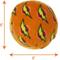 Show in main carousel: Mighty Squeaky Stuffing-Free Plush Ball Dog Toy, Orange, Large slide 2 of 7
