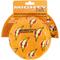 Show in main carousel: Mighty Squeaky Stuffing-Free Plush Ball Dog Toy, Orange, Large slide 5 of 7