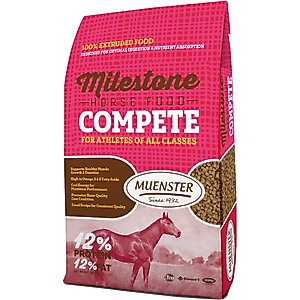 Milestone Compete High Fat Performance Horse Feed, 40-lb bag