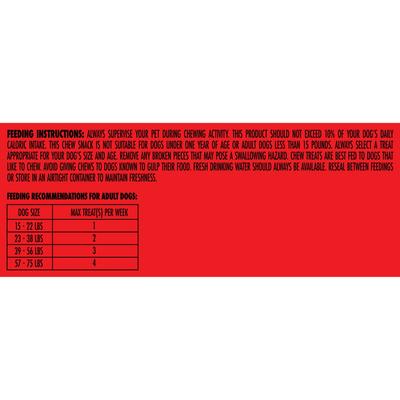 Show full view: Milk-Bone Comfort Chews Real Beef Dog Treats, 16 count slide 6 of 11