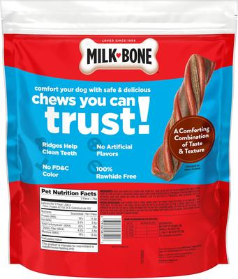 Show full view: Milk-Bone Comfort Chews Real Beef Dog Treats, 16 count slide 9 of 11