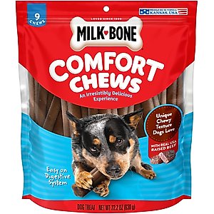 DreamBone CollaYUMS Twists Plus Collagen Chicken & Peanut Butter Flavor Dog Treat Chew