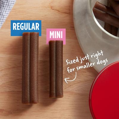 Show full view: Milk-Bone Comfort Chews Real Beef Dog Treats, 9 count slide 4 of 11