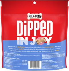 Milk-Bone Dipped Vanilla Yogurt Crunchy Dog Treats, 12-oz bag, case of 4 slide 2 of 7