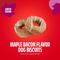 Show in main carousel: Milk-Bone Dunkin’ Maple Bacon Natural Flavor Biscuits Crunchy Dog Treats, 8-oz bag slide 4 of 10