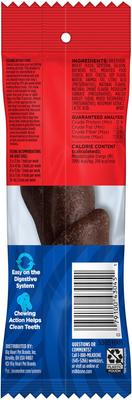 Show full view: Milk-Bone Flavor Rolls Beefy Cheesy, Yes Please-y! Rawhide Free with Beef Dog Chew Treats, 1 count slide 4 of 12