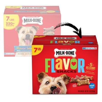 Show full view: Milk-Bone Flavor Snacks Biscuit Small Dog Treats, 14-lb bundle slide 3 of 11