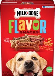 Milk-Bone Flavor Snacks Large Biscuit Dog Treats, 24-oz box