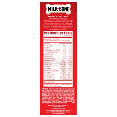 Show full view: Milk-Bone Flavor Snacks Large Biscuit Dog Treats, 24-oz box slide 7 of 11