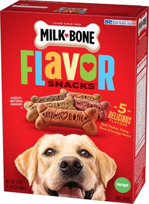 Show full view: Milk-Bone Flavor Snacks Large Biscuit Dog Treats, 24-oz box slide 5 of 11