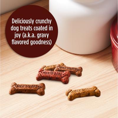 Show full view: Milk-Bone GravyBones Small Biscuit Dog Treats, 14.16-lb bundle slide 5 of 11