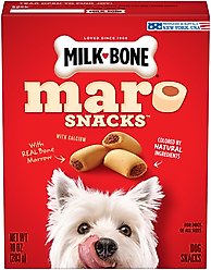 Milk-Bone MaroSnacks Real Bone Marrow Dog Treats, 10-oz box