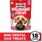 Show in main carousel: Milk-Bone Original Brushing Chews Mini Chicken Flavor Daily Dental Dog Treats, 18 count slide 3 of 12