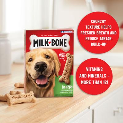 Show full view: Milk-Bone Original Large Biscuit Dog Treats, 1.5-lb box slide 6 of 12