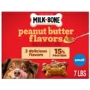 Milk-Bone Peanut Butter Flavor Crunchy Small Dog Treats, 7-lb box