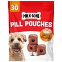 Milk-Bone Pill Pouches Real Chicken Flavor Soft & Chewy Dog Treats, 30 count bag