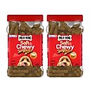 Milk-Bone Soft & Chewy Chicken Recipe Dog Treats, 25-oz tub, bundle of 2