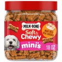 Milk-Bone Soft & Chewy Mini’s Made with Real Chicken Dog Treats, 18-oz canister