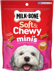Milk-Bone Soft & Chewy Minis Made with Real Chicken Soft & Chewy Dog Treats, 4.8-oz bag