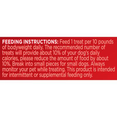 Show full view: Milk-Bone Soft & Chewy Real Beef & Filet Mignon Dog Treats, 25-oz tub slide 6 of 11